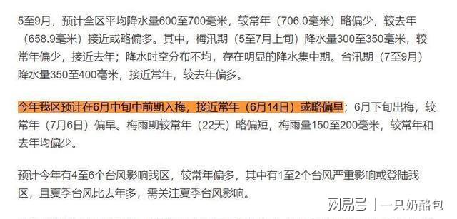 雨季提前来这些准备不做要吃亏2025江浙沪入梅偏早！梅(图2)